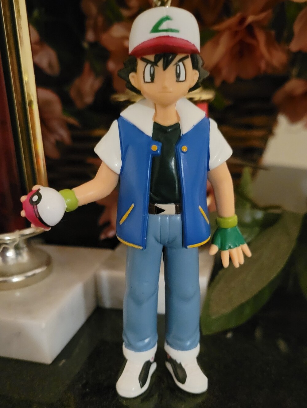 Ash Ketchum Figure with Red-White Cap